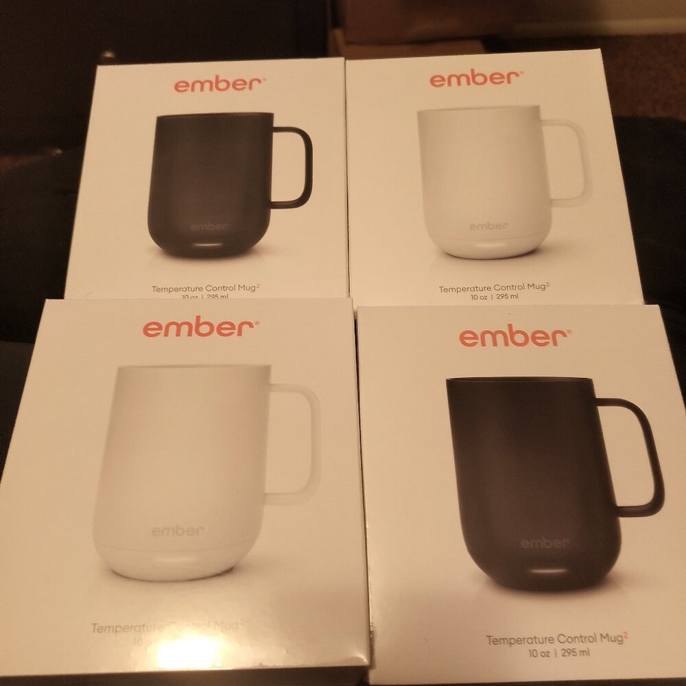 EMBER MUG FAMILY OF 4 (BRAND NEW)
